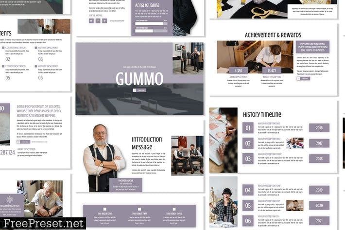 Gummo - Business Template Prensentation WGNM9W3