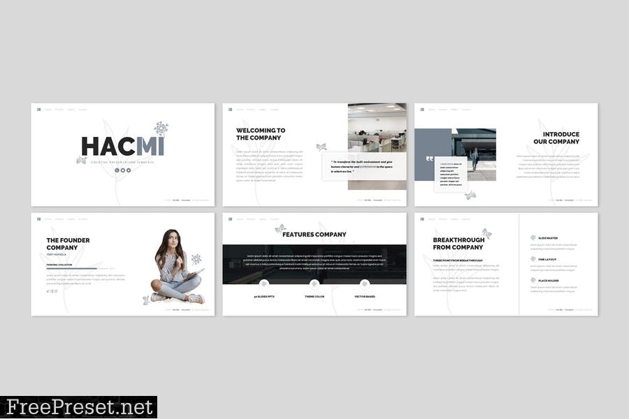 Hacimi - Creative Keynote Template KKLW7BS