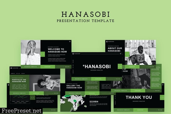 HANASOBI Power Point Presentation X3PLYAQ