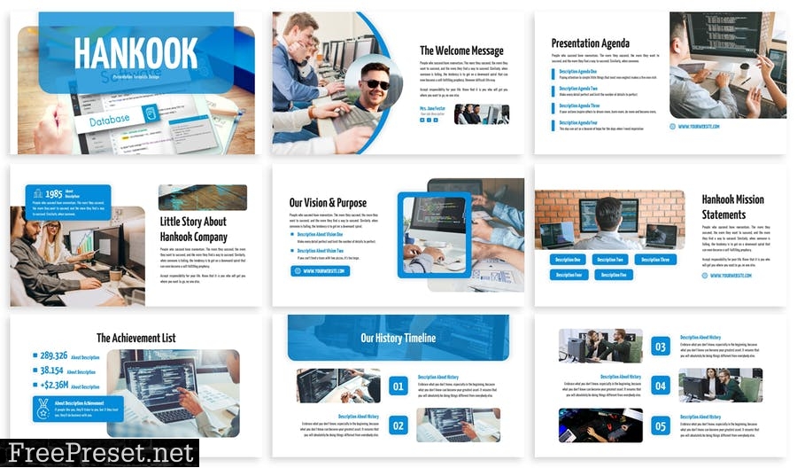 Hankook - Business Template Prensentation WRMYWCB