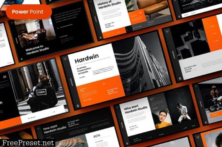 Hardwin – Business PowerPoint Template FP2JAVN