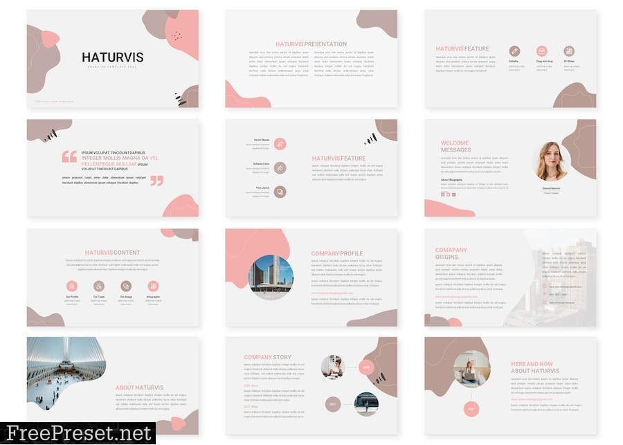 Haturvis - Business Powerpoint Template A6DSM96