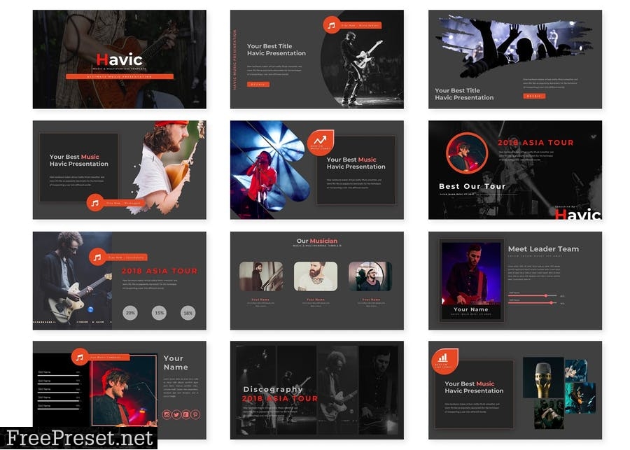 Havic - Powerpoint Template TDX455