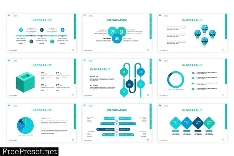 Healthcare Presentation Template S586MJU