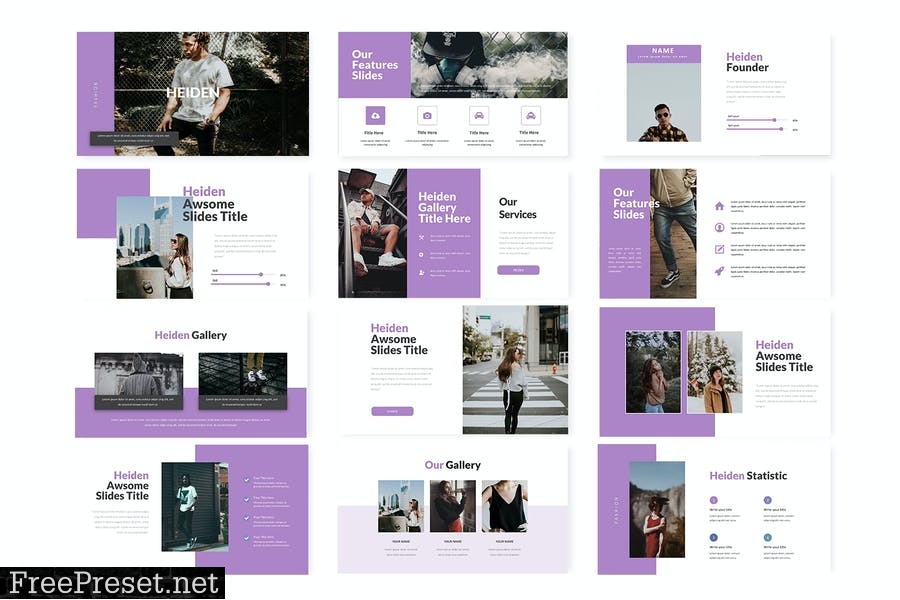 Heiden - Powerpoint Template 4ZBF3S3