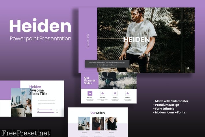 Heiden - Powerpoint Template 4ZBF3S3