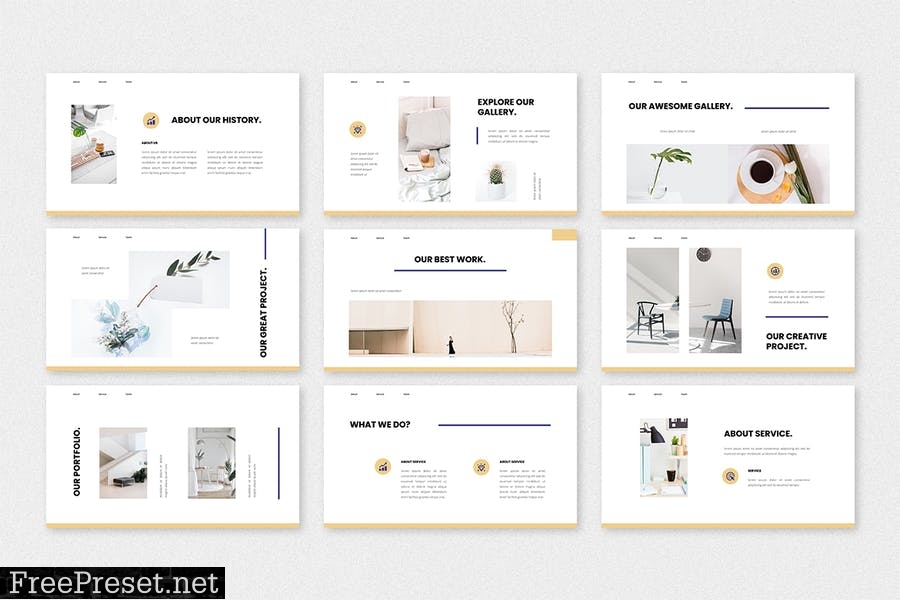 Helvia - Minimal PowerPoint Template NTYDXXF