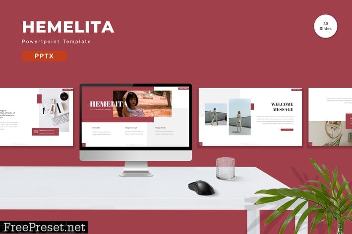 Hemilita - Powerpoint Template E5TZHYW