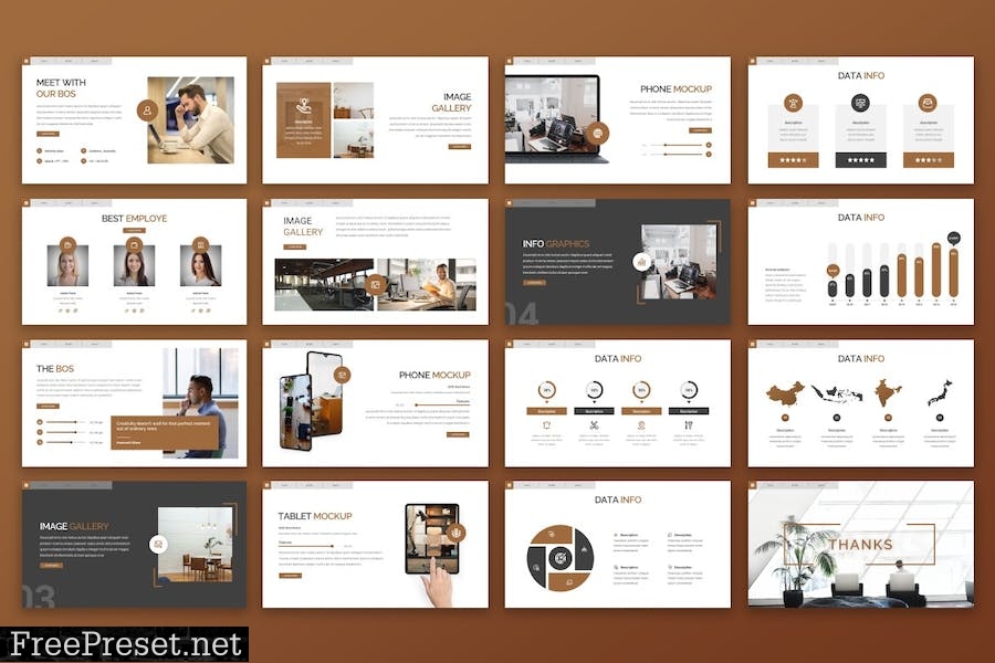 Hemina - Powerpoint Presentation Template KGDT63J