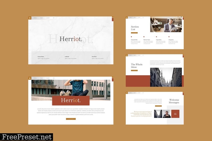 Herriot - Presentation Template 68HBWHZ