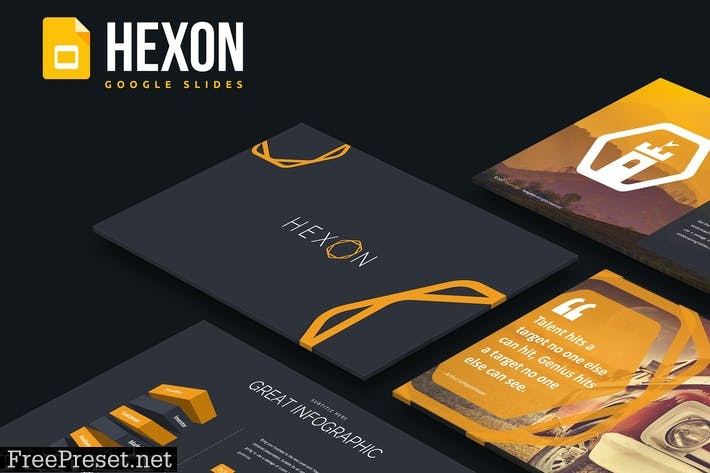 Hexon - Google Slides Template E63V79