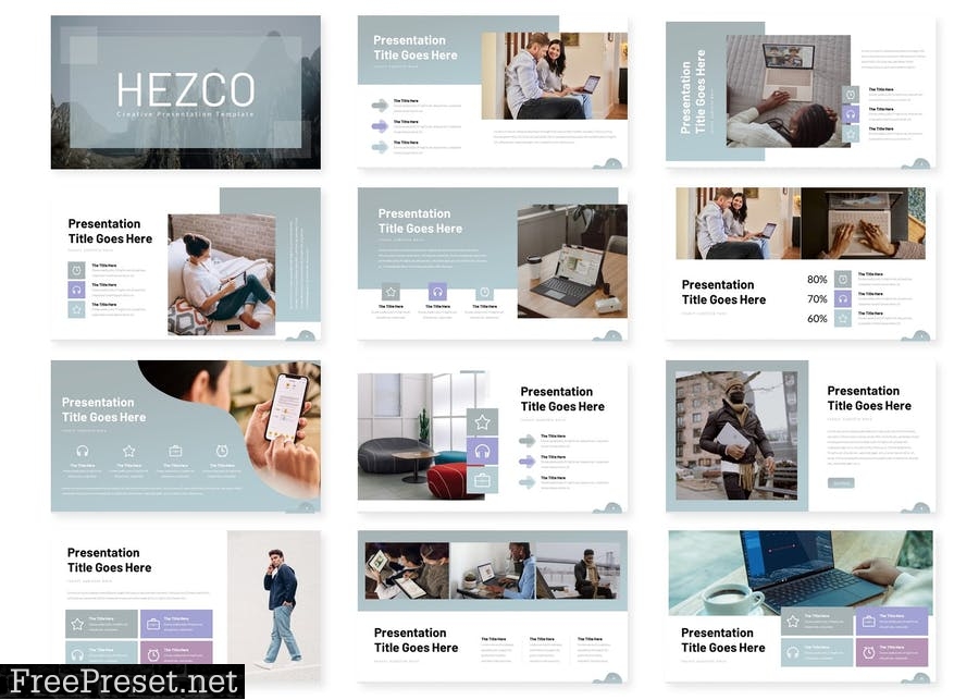 Hezco - Presentation Template WC5E63D