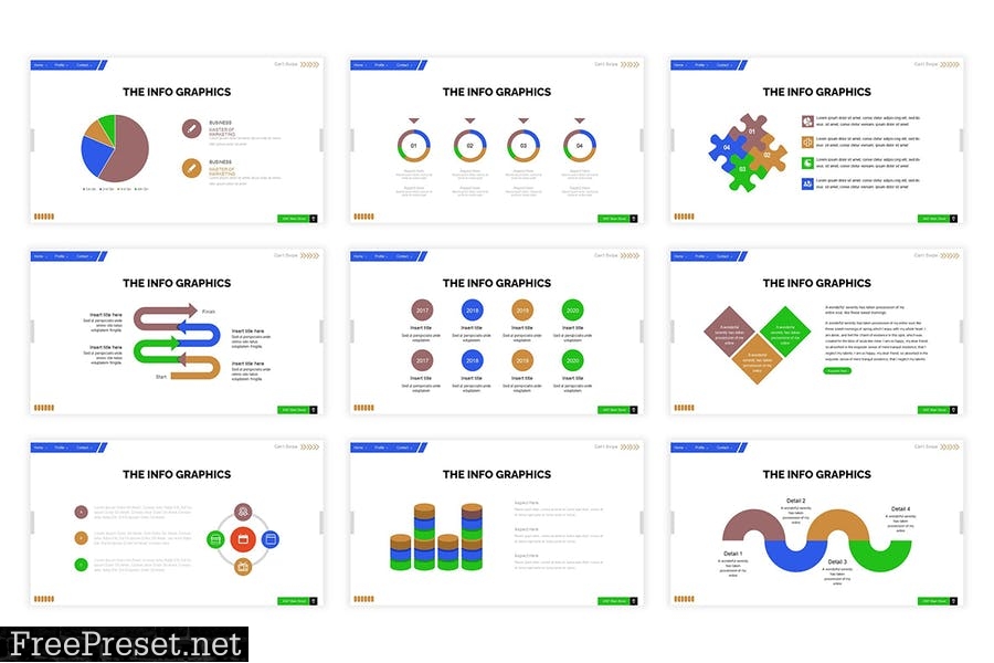 Hikers Presentation Template KG6NF56