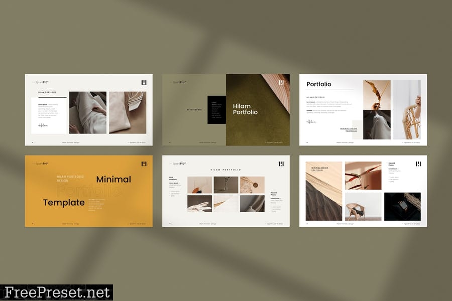 Hilam Portfolio Template BN7N8RP