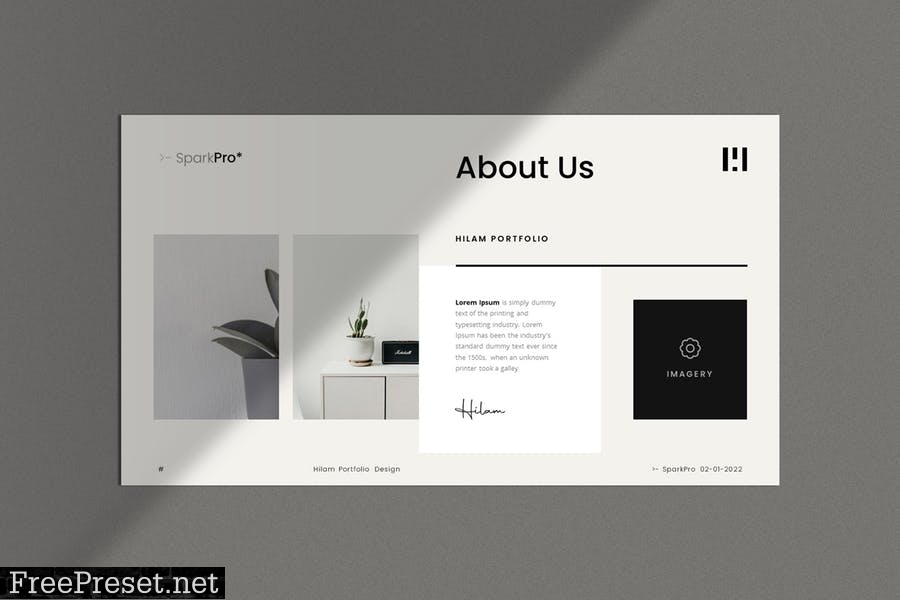 Hilam Portfolio Template BN7N8RP