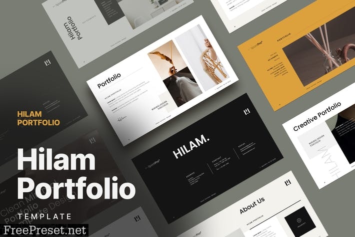 Hilam Portfolio Template BN7N8RP