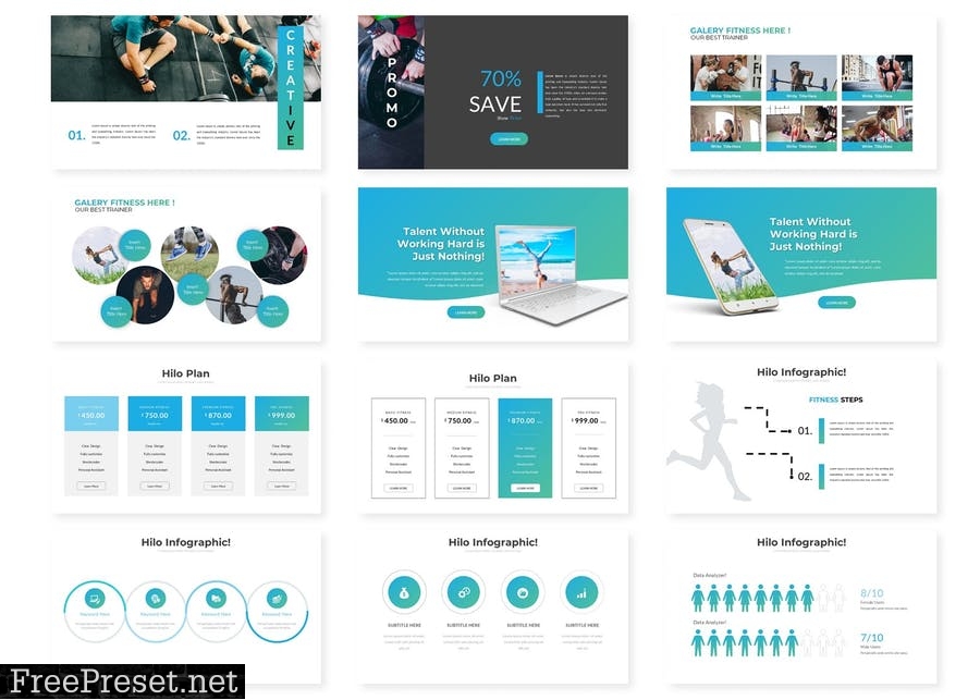 Hilo - Powerpoint Template DM9BQ3