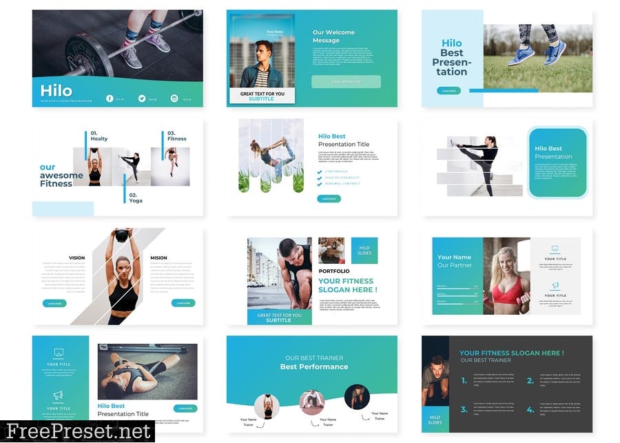 Hilo - Powerpoint Template DM9BQ3