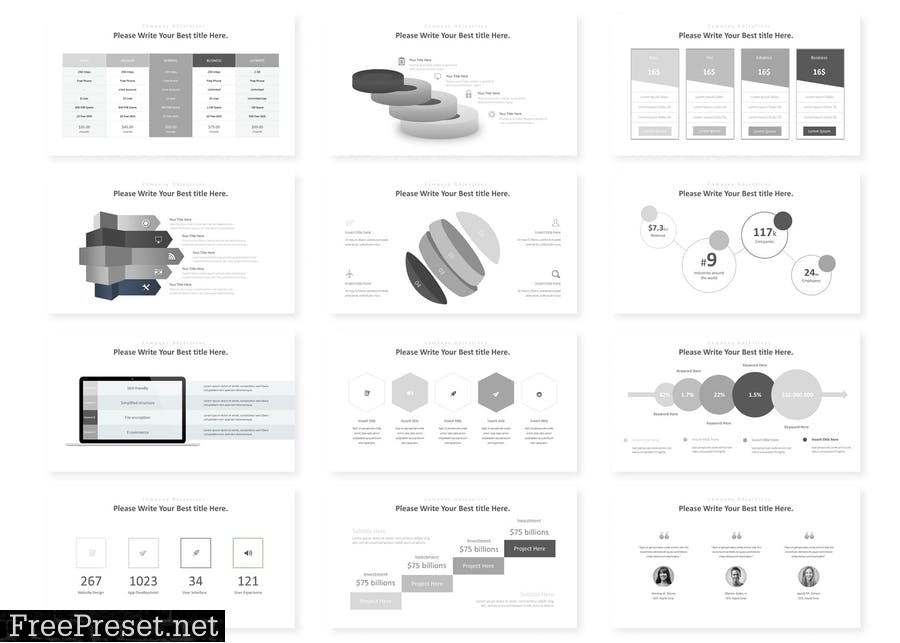 Himense - Powerpoint Template 45M86Q