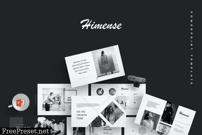 Himense - Powerpoint Template 45M86Q