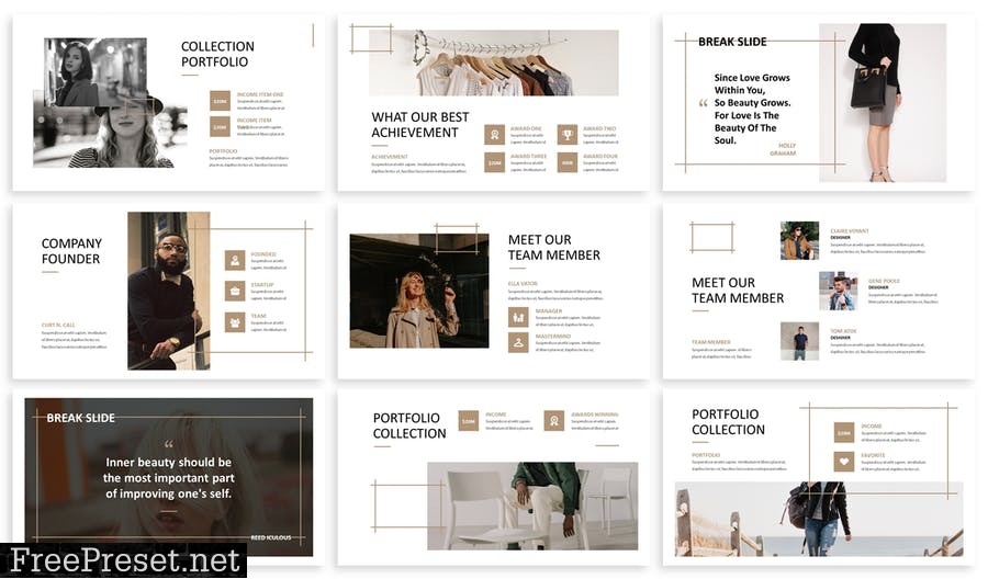 Hirs - Business Powerpoint Template DBFEQBY