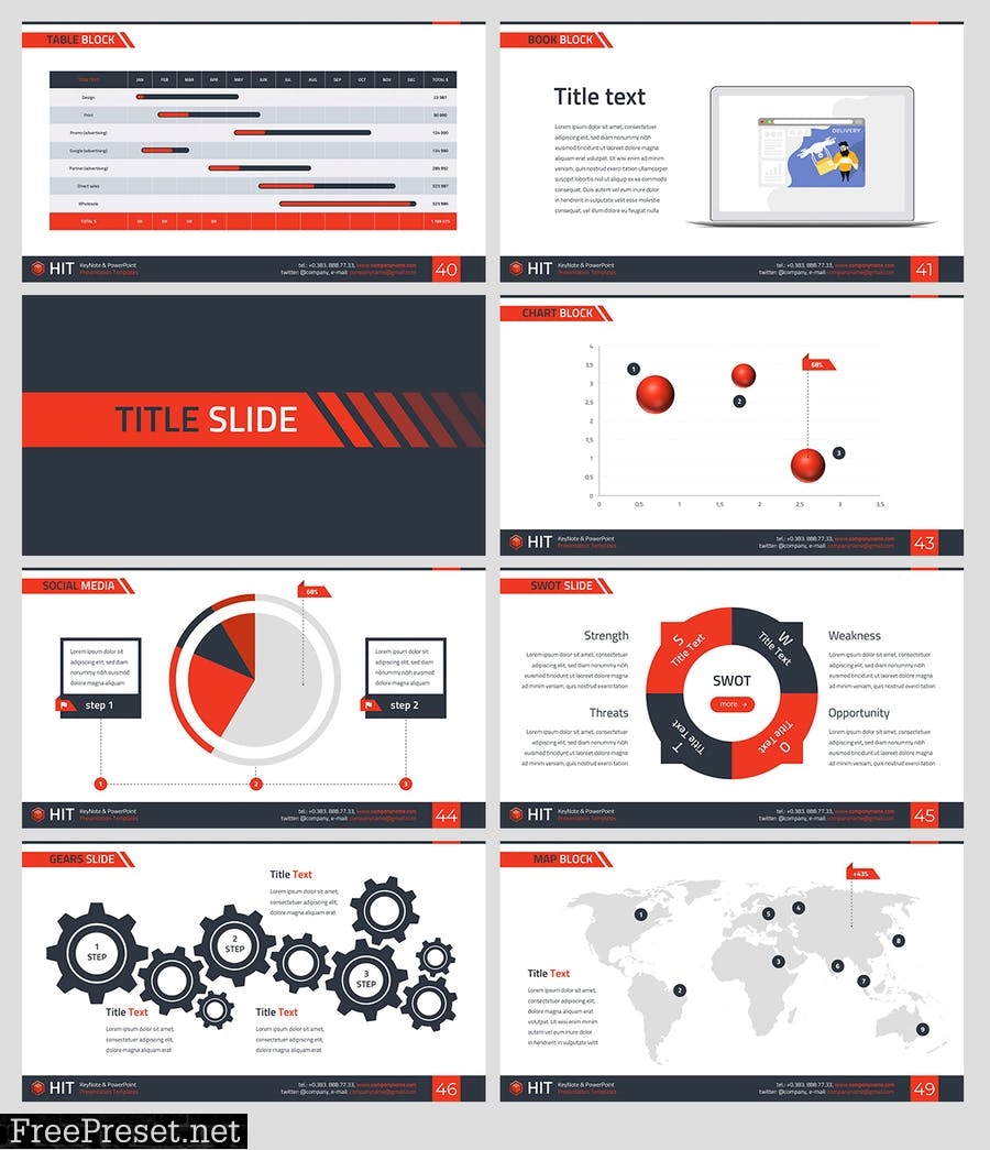 HIT - Professional PowerPoint Template AL8T2K