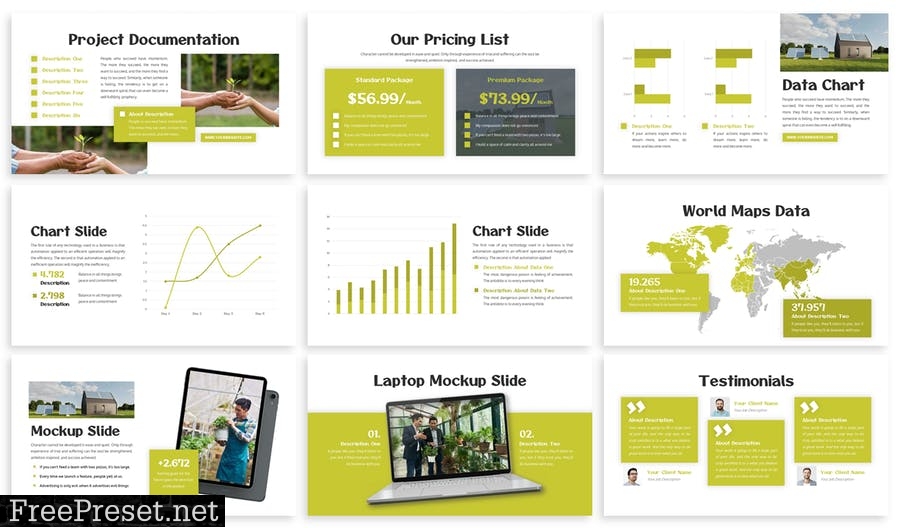 Hogome - Business Template Prensentation