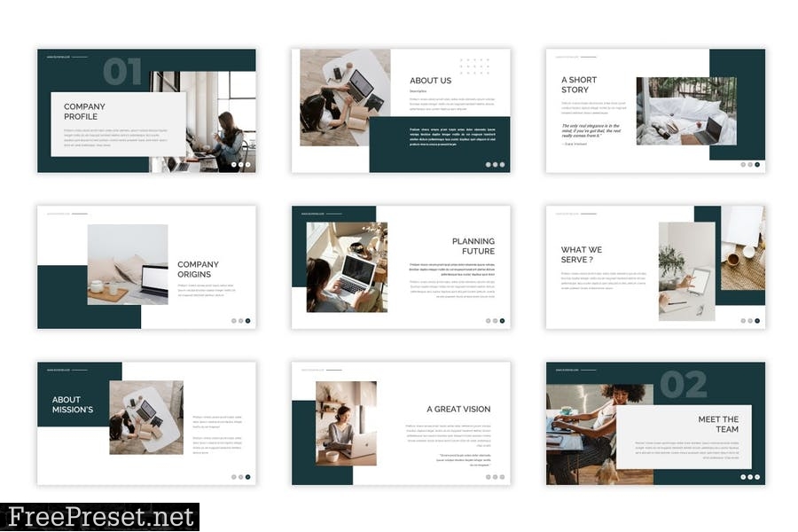 Hommie - Powerpoint Template D8UTV94