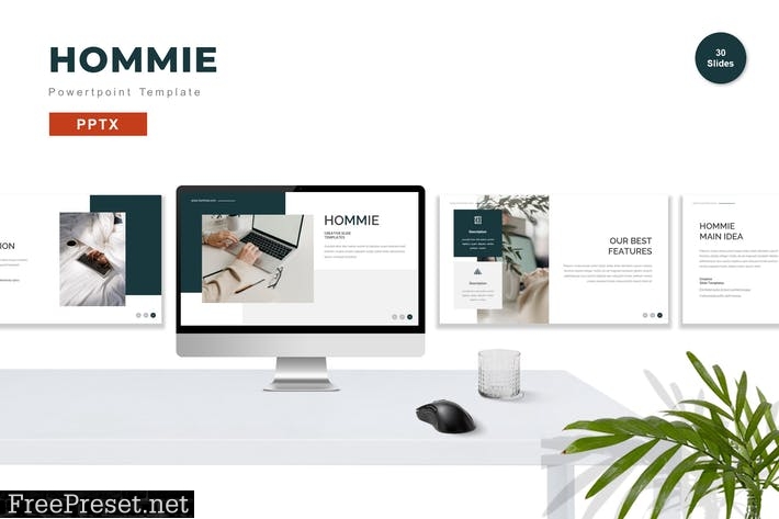 Hommie - Powerpoint Template D8UTV94