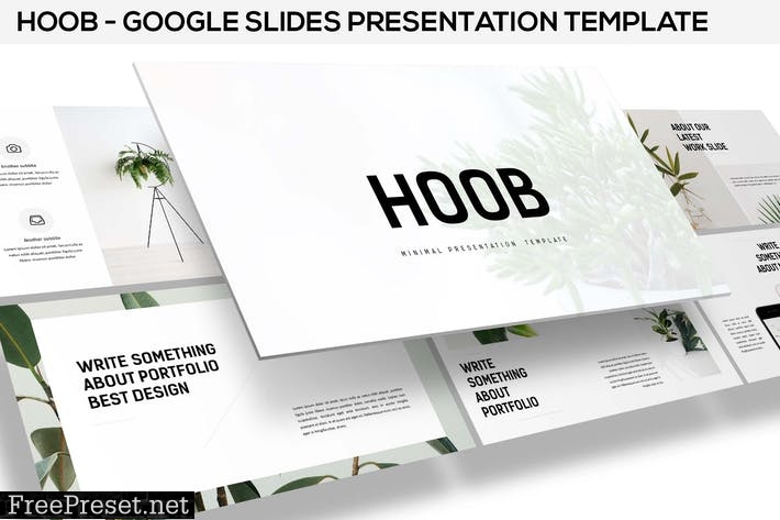 Hoob - Google Slides Template G8TKHW