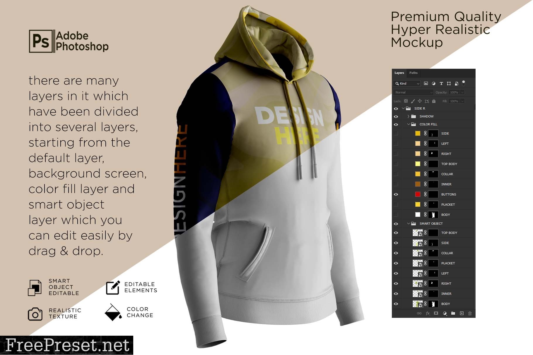 Hoodie Jumper Mockup 7159327