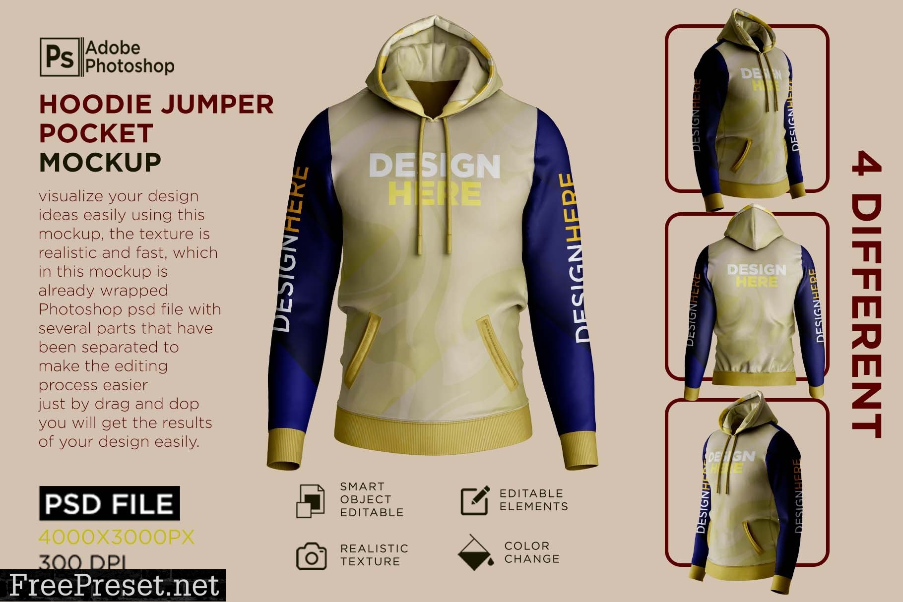 Hoodie Jumper Mockup 7159327