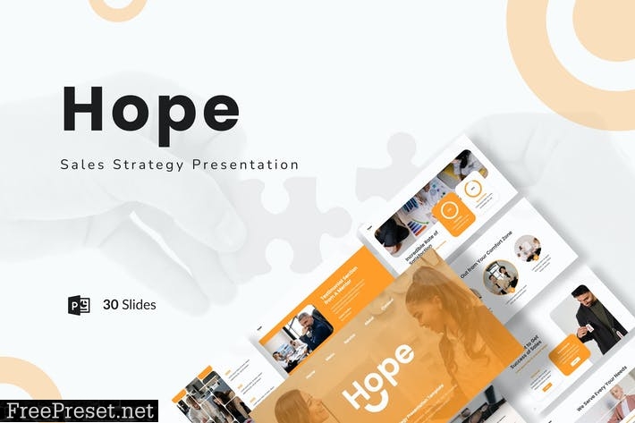 Hope - Sales Strategy Presentation Powerpoint RXQTHHM