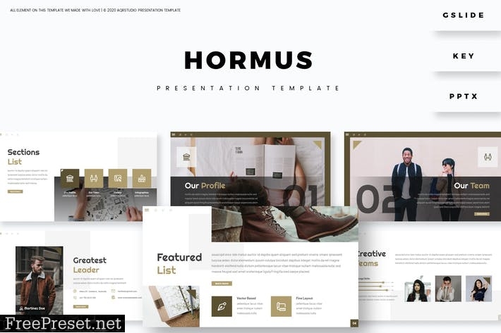 Hormus - Presentation Template 48XEAK2