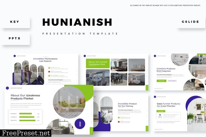 Hunianish Presentation Template SHMJH27