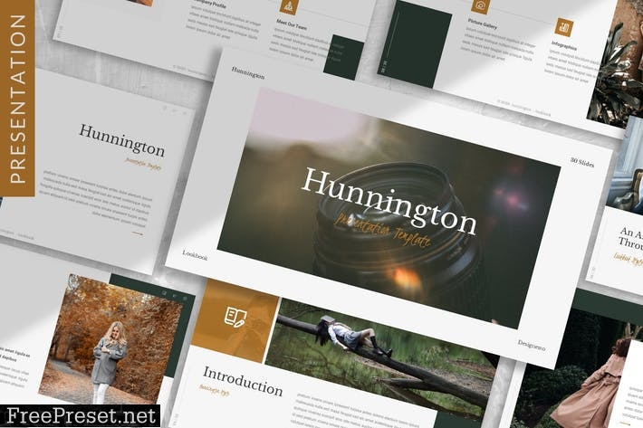 Hunnington - Photography Prensentation Template BF7XNLP