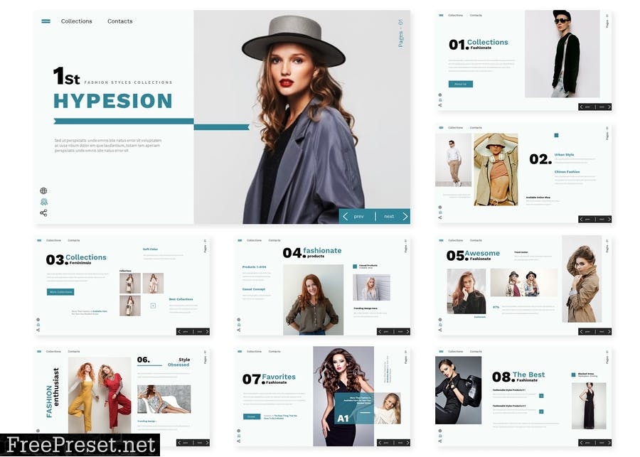 Hypesion | Presentation Template 2JSEY6V