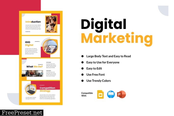 IGID - Digital Marketing Presentation Template EGZ7SW5