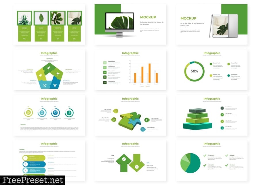 Ikien - Presentation Template 3DFBGEX