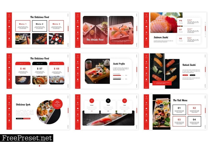 Ikisushi Presentation Template SMJWGWQ