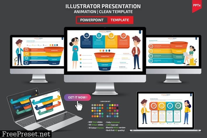 adobe illustrator powerpoint template download