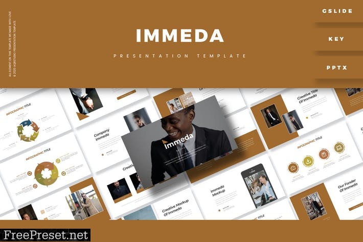 Immeda - Presentation Template RXFNNF3