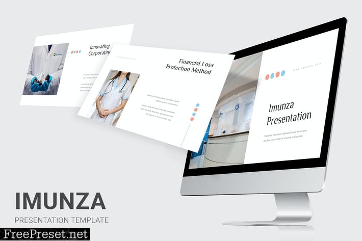 Imunza - Health Insurance Powerpoint Template F5YUQEM