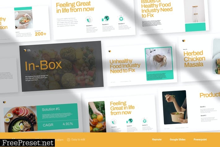 In-Box - Healthy Food Pitch Deck DBE93DS