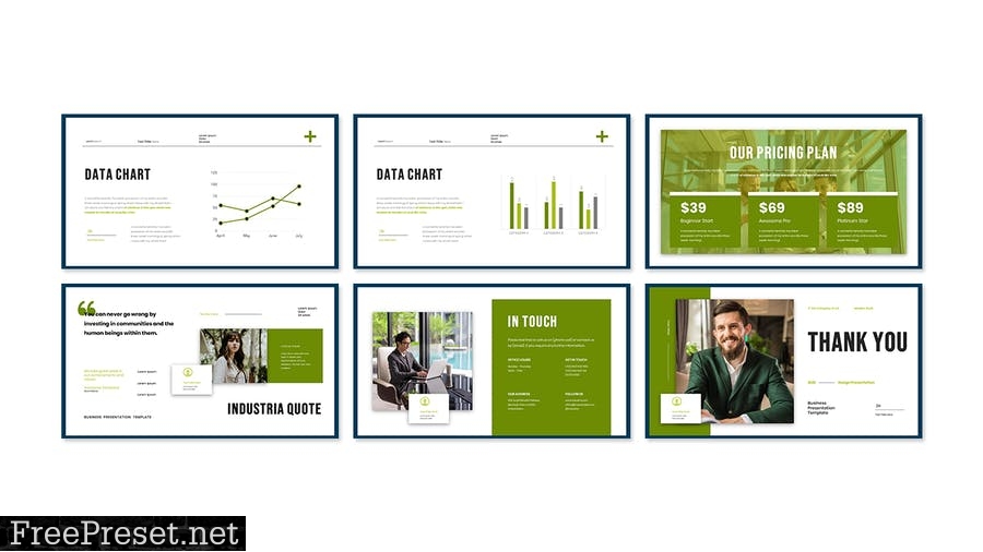 Industria - Business Presentation PowerPoint VG5JYD6