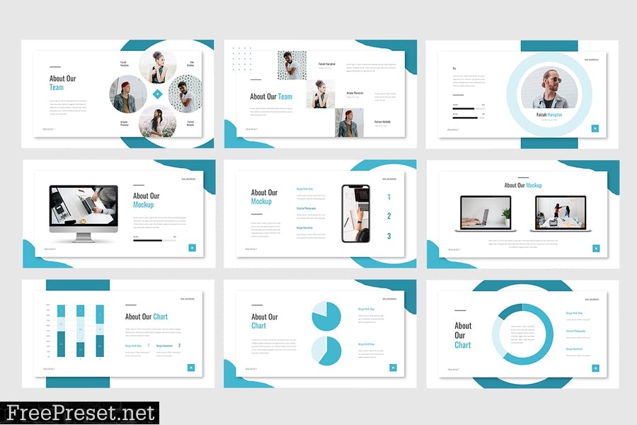 Influence - Influencer Presentation Template