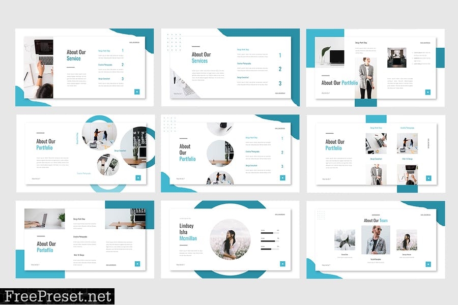 Influence - Influencer Presentation Template