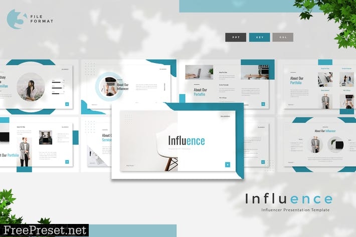 Influence - Influencer Presentation Template