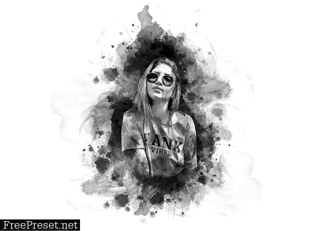 Ink Bleed Effect Photoshop Action 7446646