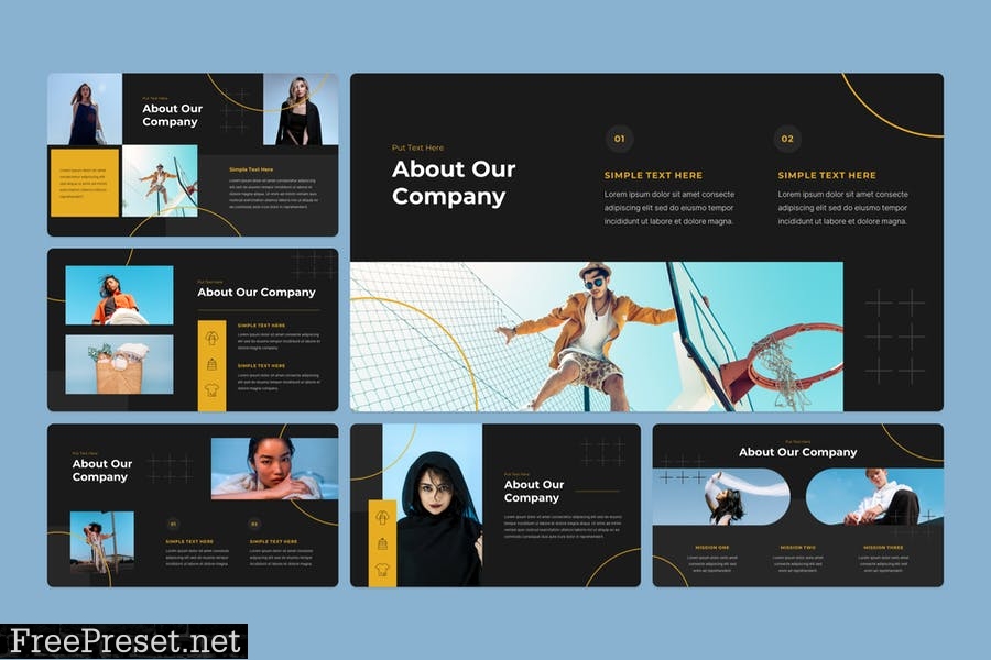 Inspire - Creative PowerPoint Template B7LK4XU